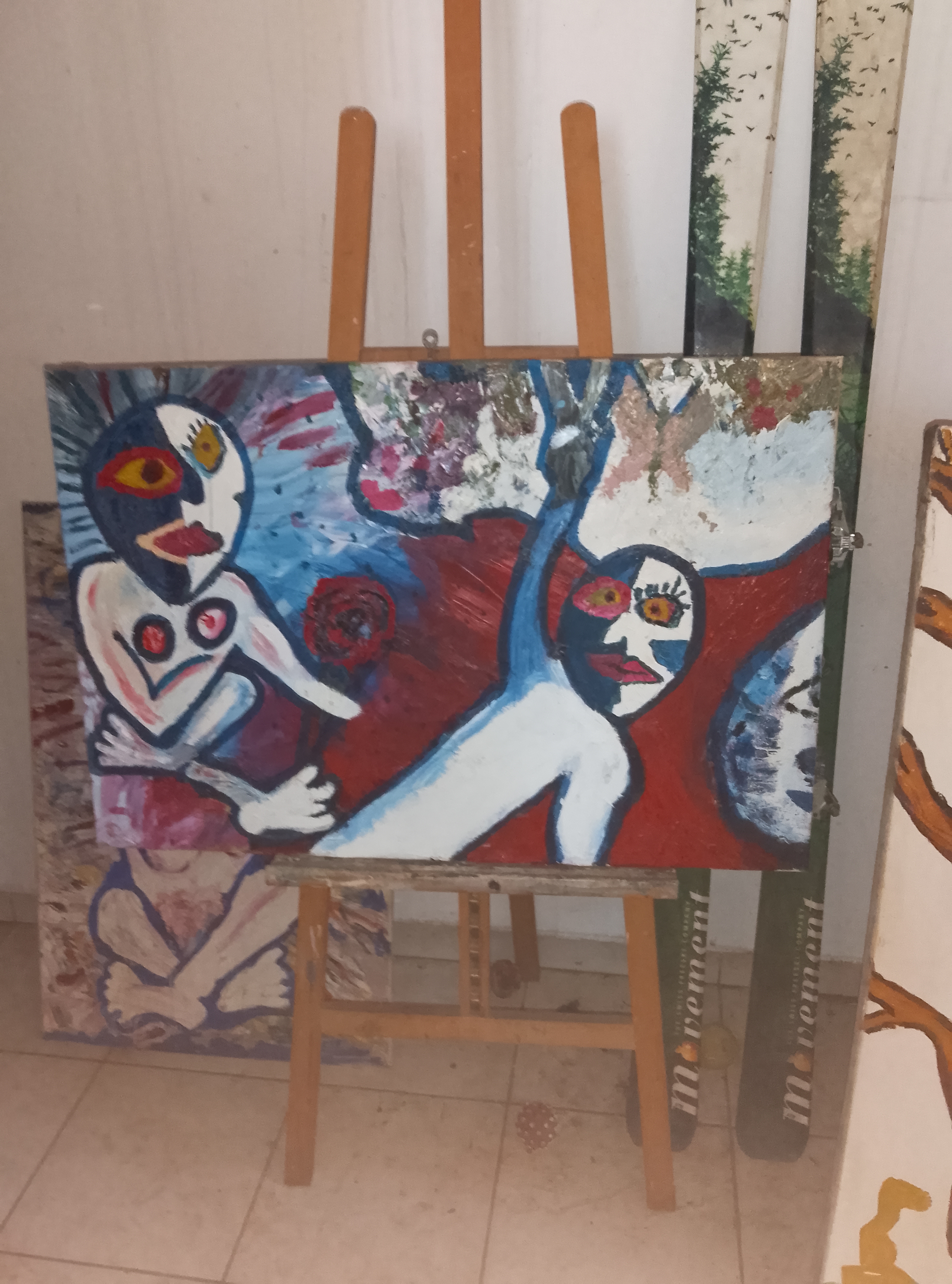 L amour passionné Passionate love 60X70